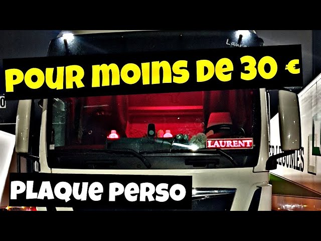 Autre] Réparer plaque prenom à LED de camion