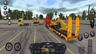Truck Simulator : Ultimate ขนส่งรถแม็คโครขุดดิน (EXCAVATOR) screenshot 1