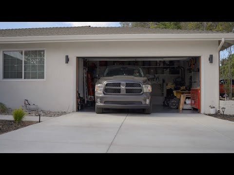 Average Truck In Average Garage