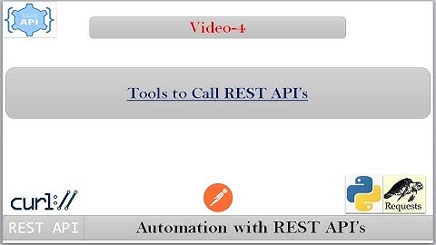 Different Tools to call REST API