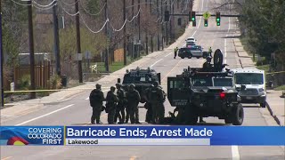 Lakewood SWAT Team Responds To Call About Armed, Barricaded Resident
