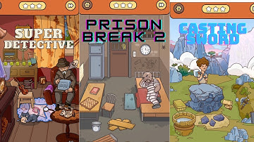 FIND OUT GAME: game solution  SUPER DETECTIVE, PRISON BREAK AND CASTING SWARD