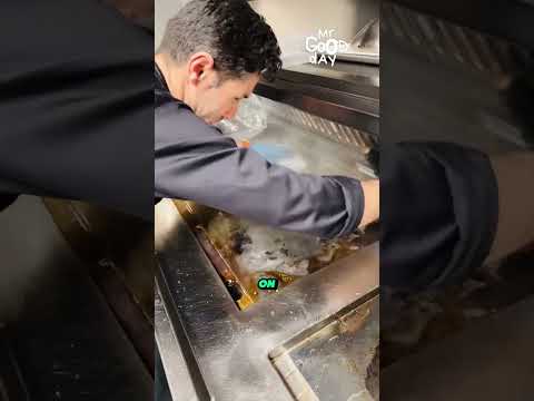 Ice Cube Trick That Makes Grill Cleaning Easy #shorts