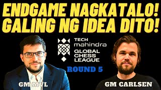 UUBRA KAYA SI MAGNUS SA SUMUSUKI KAY WESLEY SO?? MVL vs Carlsen!  Tech Mahindra Global 2023 Round 5