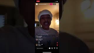 Iayze(Jace) beef on Ig live