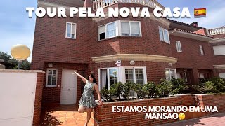 COMO É UMA CASA NA ESPANHA 🇪🇸 | tour pela nova casa na Espanha ❤️