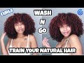How To Train Your Curls For A Wash N Go | Achieve The Best Wash N Go!