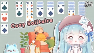 【Cozy Solitaire】 Play the Classic and Collect Cats?? Count Me In!!