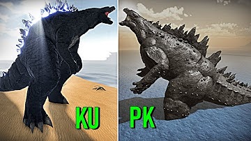 Kaiju Universe vs Project Kaiju Godzilla 2014 Comparison | Roblox
