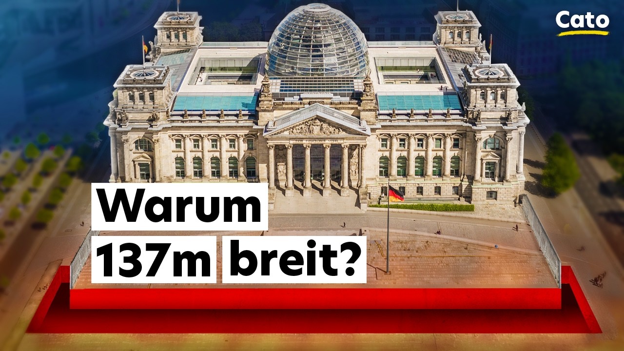 Warum der Reichstag einen gewaltigen Graben baut