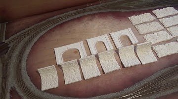 Marks Model Railway - Video 1 - Building a tunnel and rock cutting