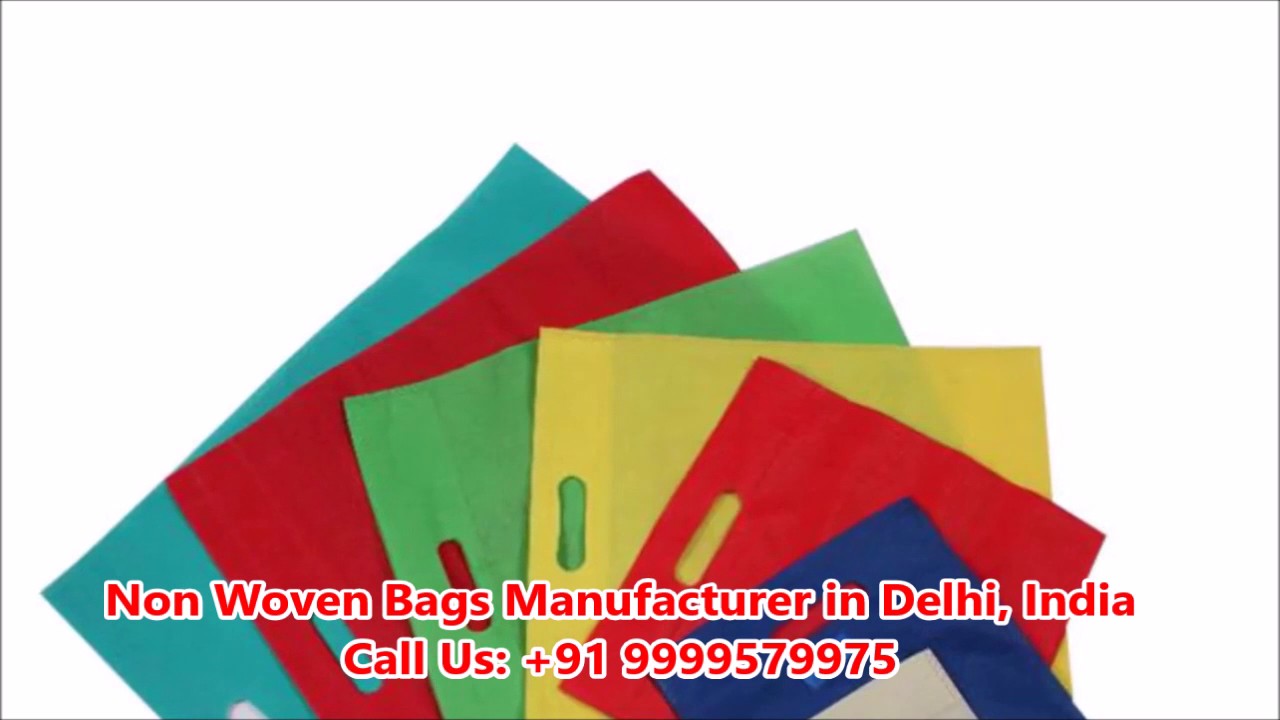 Non Woven Bags Manufacturers in Delhi, India 9999579975 - YouTube