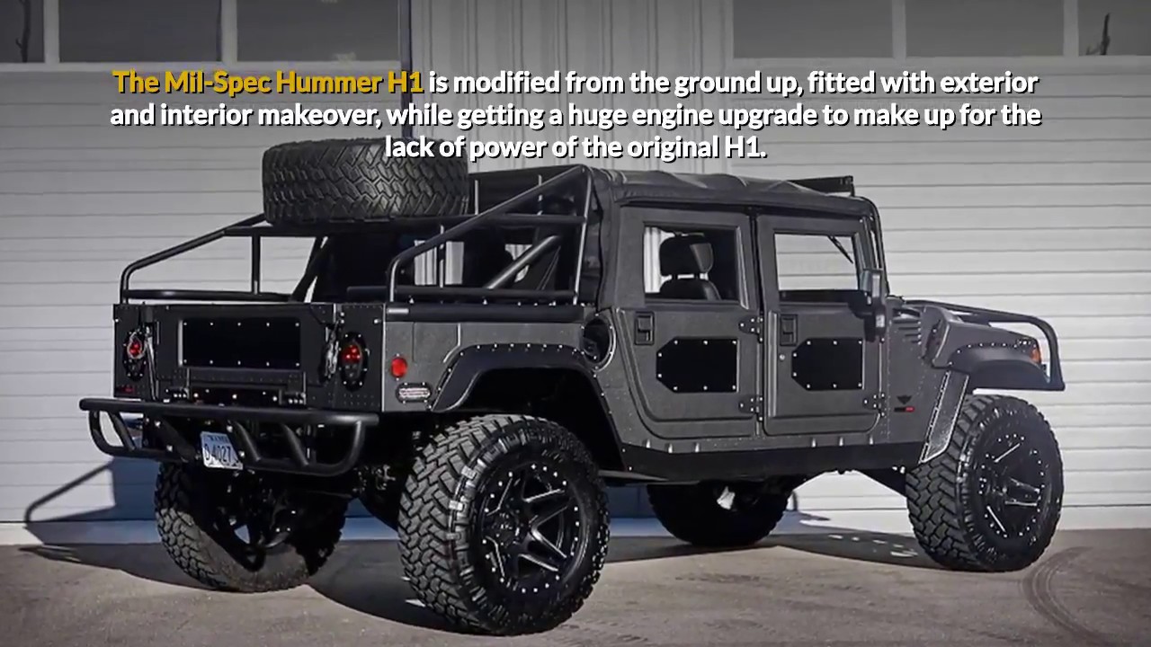 Mil Spec Hummer H1 Is A Superstar Suv Custom Military 2018