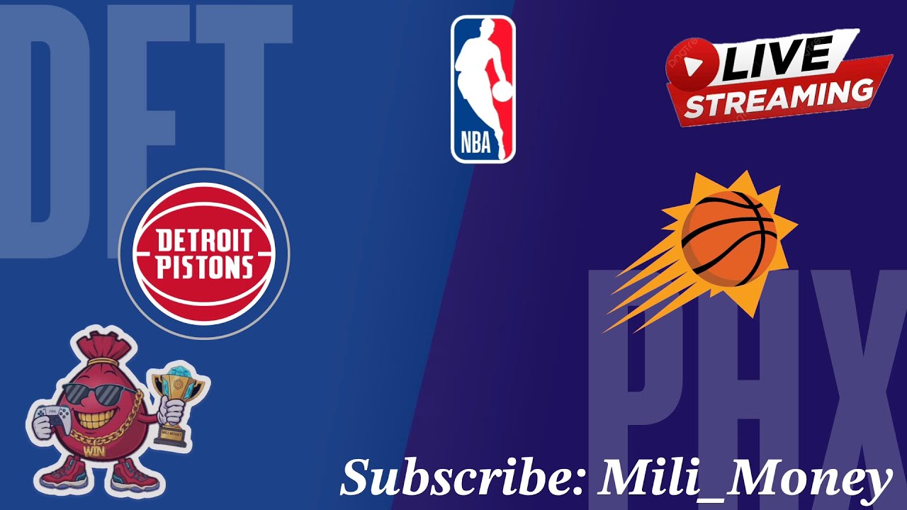 NBA Pistons Vs Suns Thursday Night Basketball NBA2K26 Simulation Game
