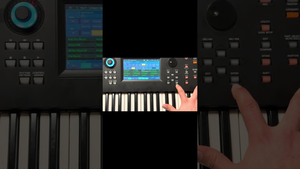 Cómo dividir tu Modx en bajo y piano para un acompañamiento #tutoriales #piano #modx #cristianos 