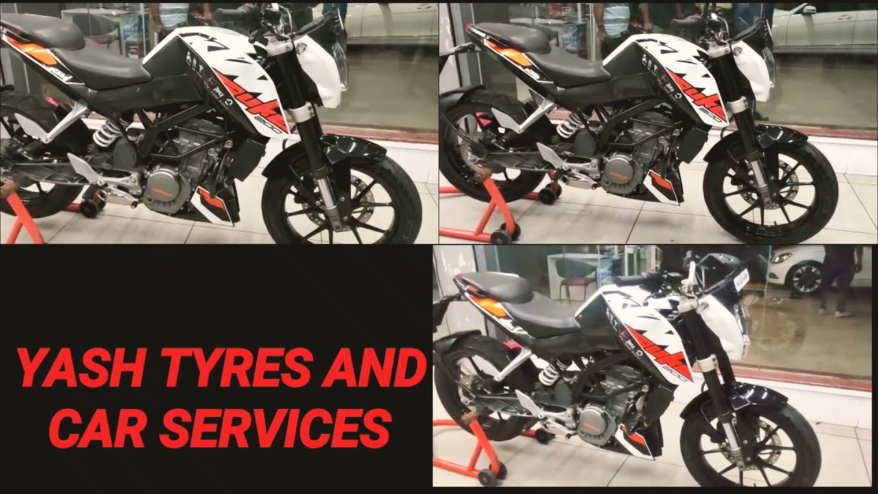 Ceramic Coating on KTM DUKE