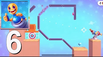 Rocket Buddy - Gameplay Walkthrough Part 6 - Ricochet: Levels 31-60 (iOS, Android)