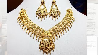 Making a 22k Gold Necklace Set | Gold Jewelry Making | How it’s made | Indian Jewelry | 4K Video