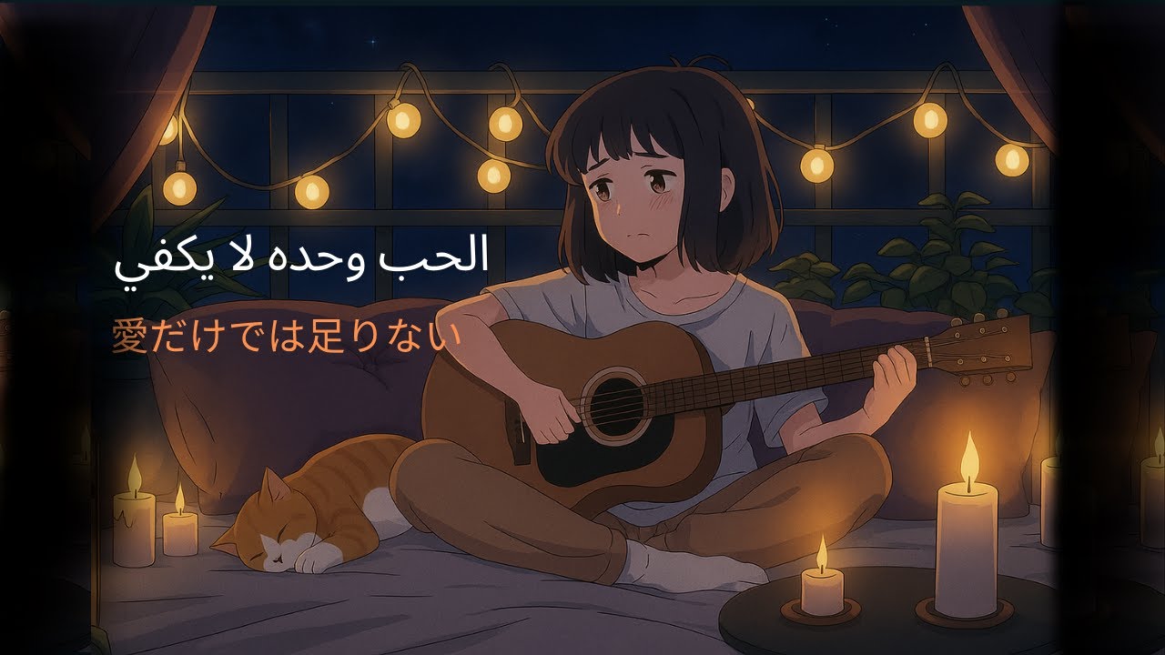 🌙✨ |اغنية يابانية رومانسية 「愛だけでは足りない」 (Ai Dake de wa Tarinai) = الحب وحده لا يكفي