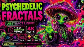 Mind-Melting Liquid Universe 🌀 | Psychedelic Fractals 4K