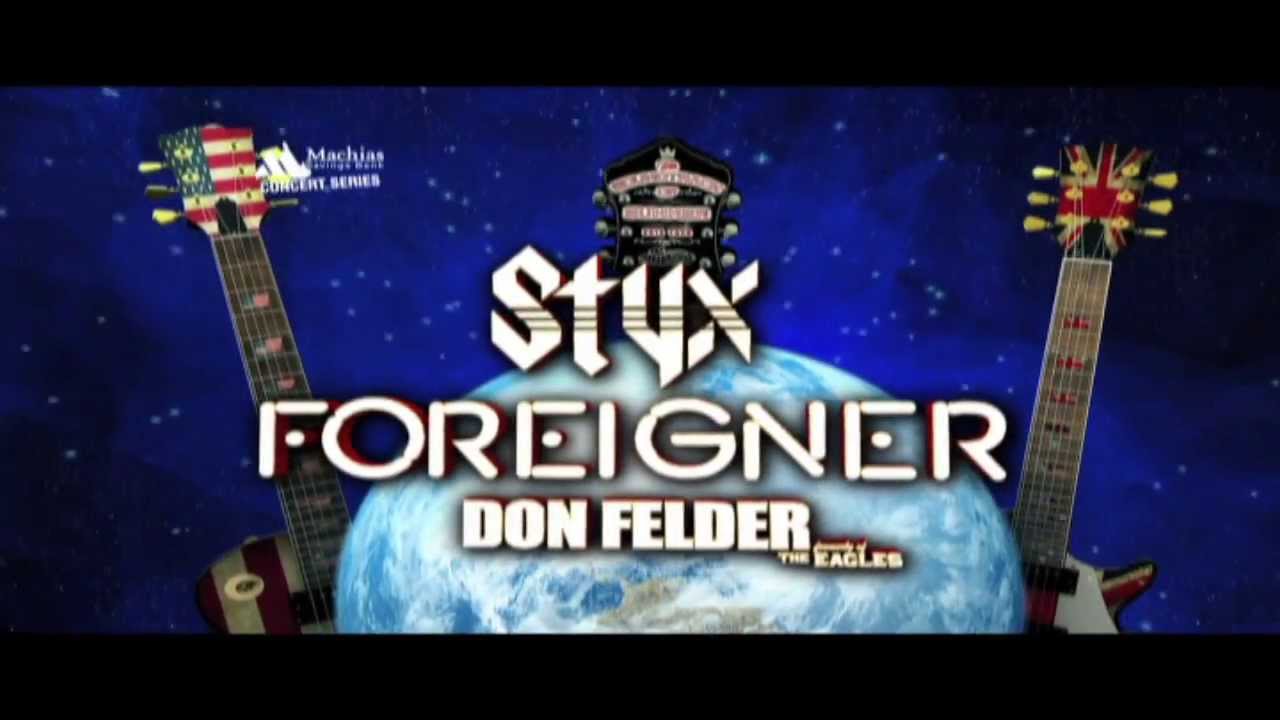 Styx With Foreigner And Don Felder Saturday July 5th YouTube