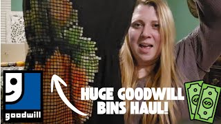 60 LB GOODWILL BINS HAUL! I scored some great vintage! BOLO cha ching!