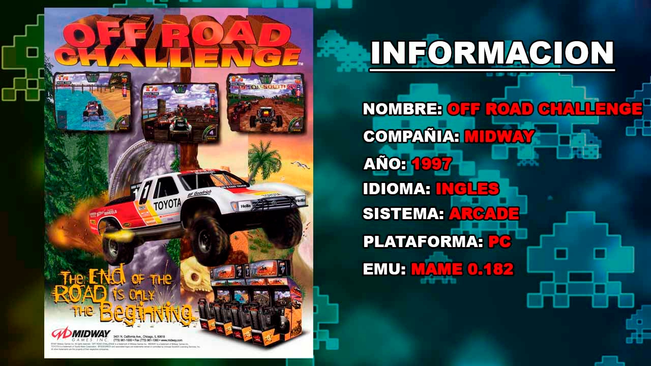 OFF ROAD CHALLENGE ARCADE 1997 LET'S PLAY YouTube