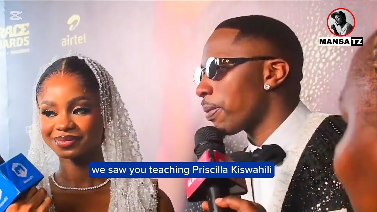 JUMA JUX Reveals how he teaches PRISCILLA SWAHILI Language