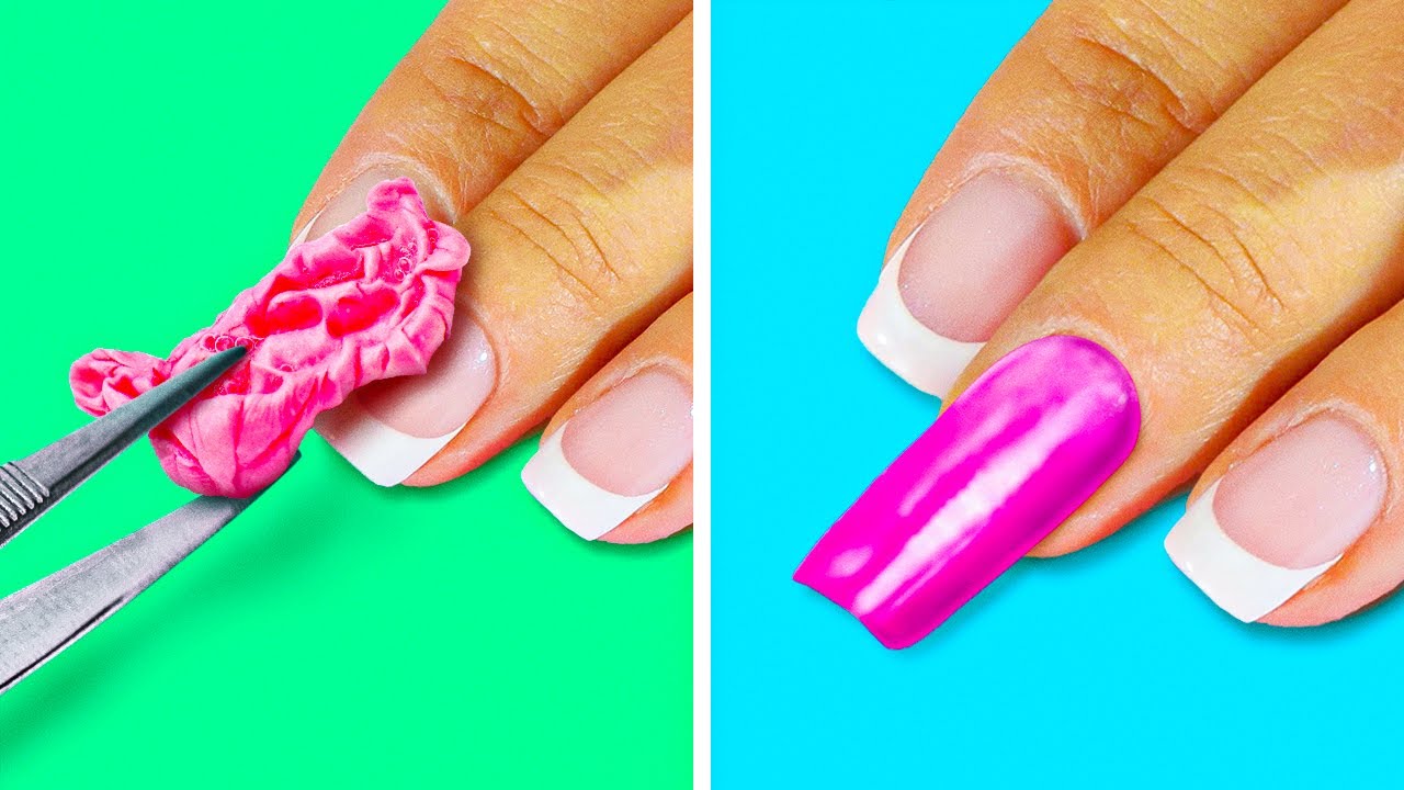 24 NAIL TRICKS YOU HAVE NEVER TRIED BEFORE