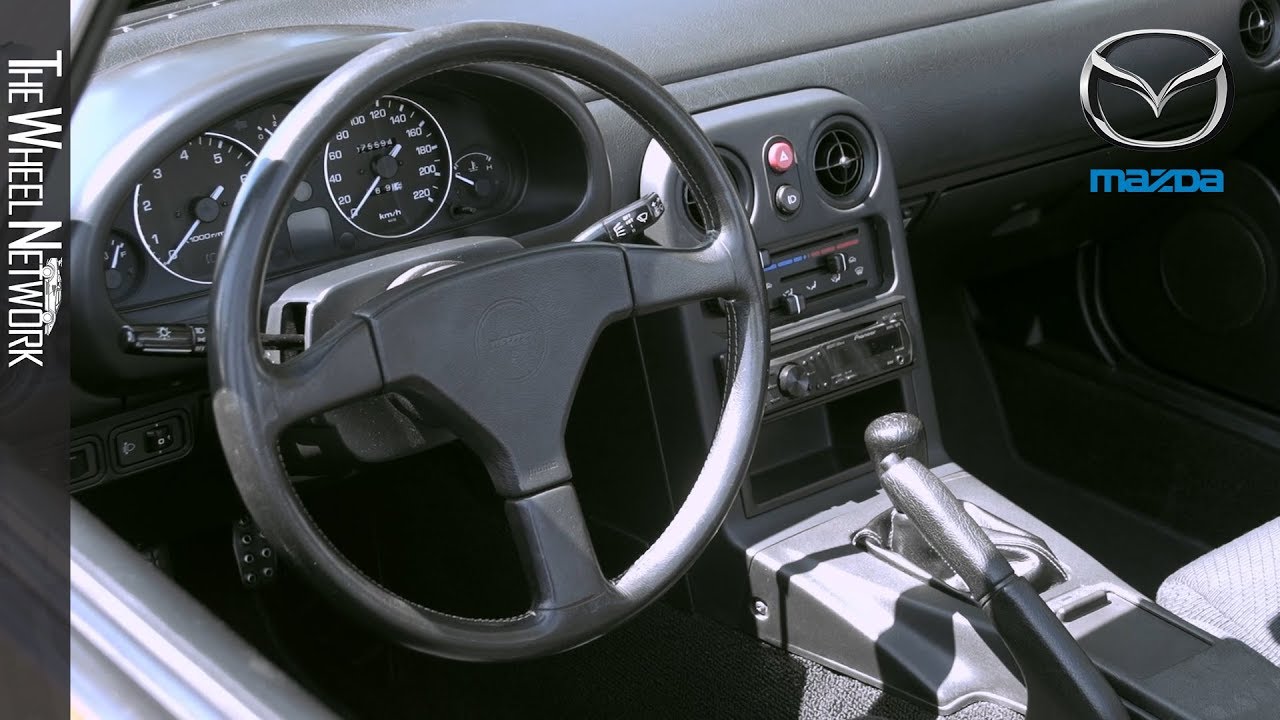 1990 Mazda Miata Interior Basic Schematic Drawings