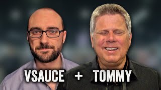 Tommy & Michael from @Vsauce Meet For The First Time and Talk Depth Perception & Human Senses (2013)