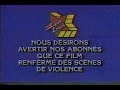 Super ecran  avertissement  1987