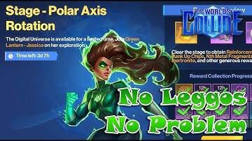 DC Worlds Collide - No Leggos Digital Universe | Stage - Polar Axis Rotation