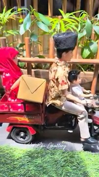 Dateng ke ulang tahun Barbie ara #barbiejowo #funny #ceritabarbie