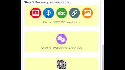 Qwiqr Conversations