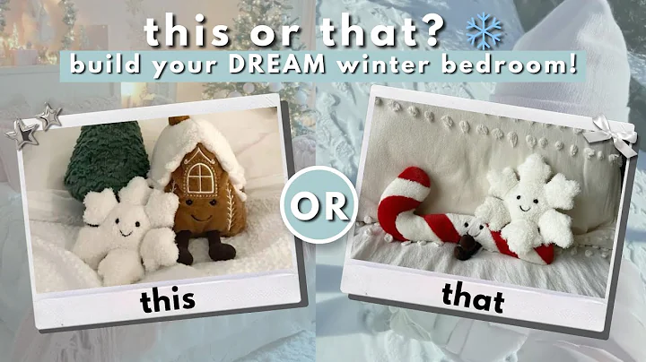 build your DREAM bedroom pt.2 [winter edition] | this or that....which would you rather? 🛏️☃️