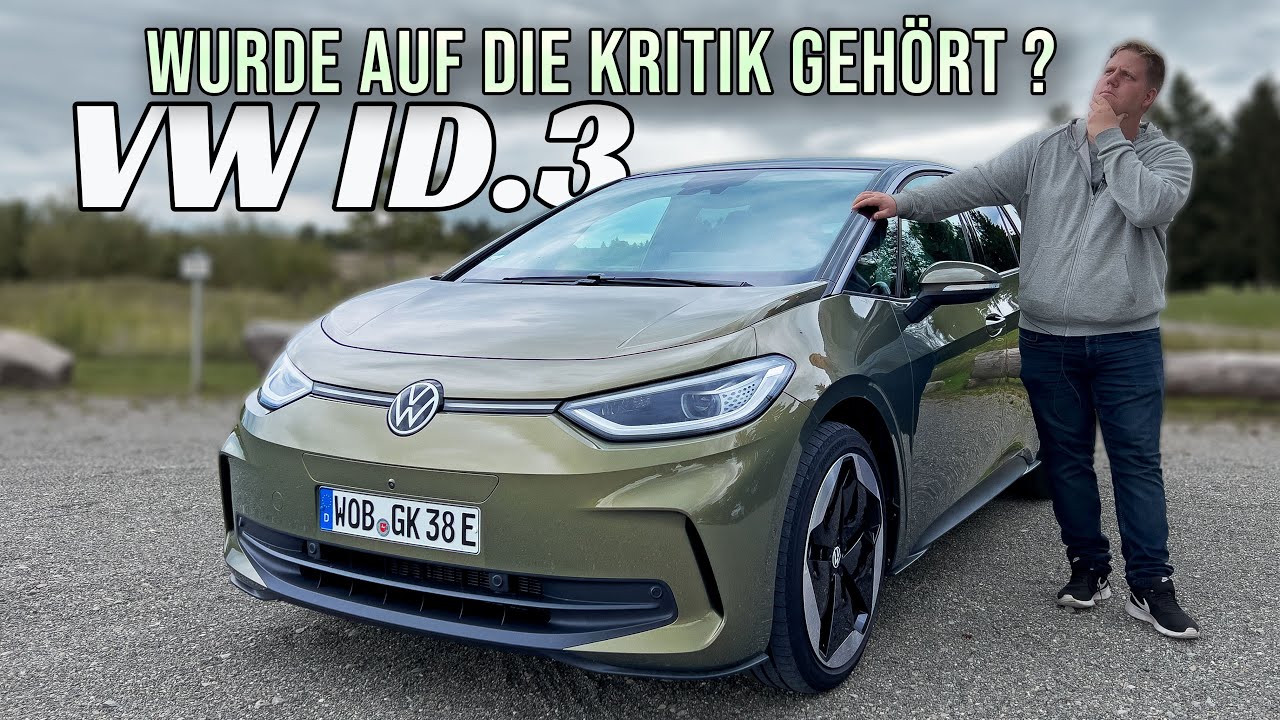 VW mit konkurrenzfähigem E-Auto? ID.3 bekommt einen Facelift