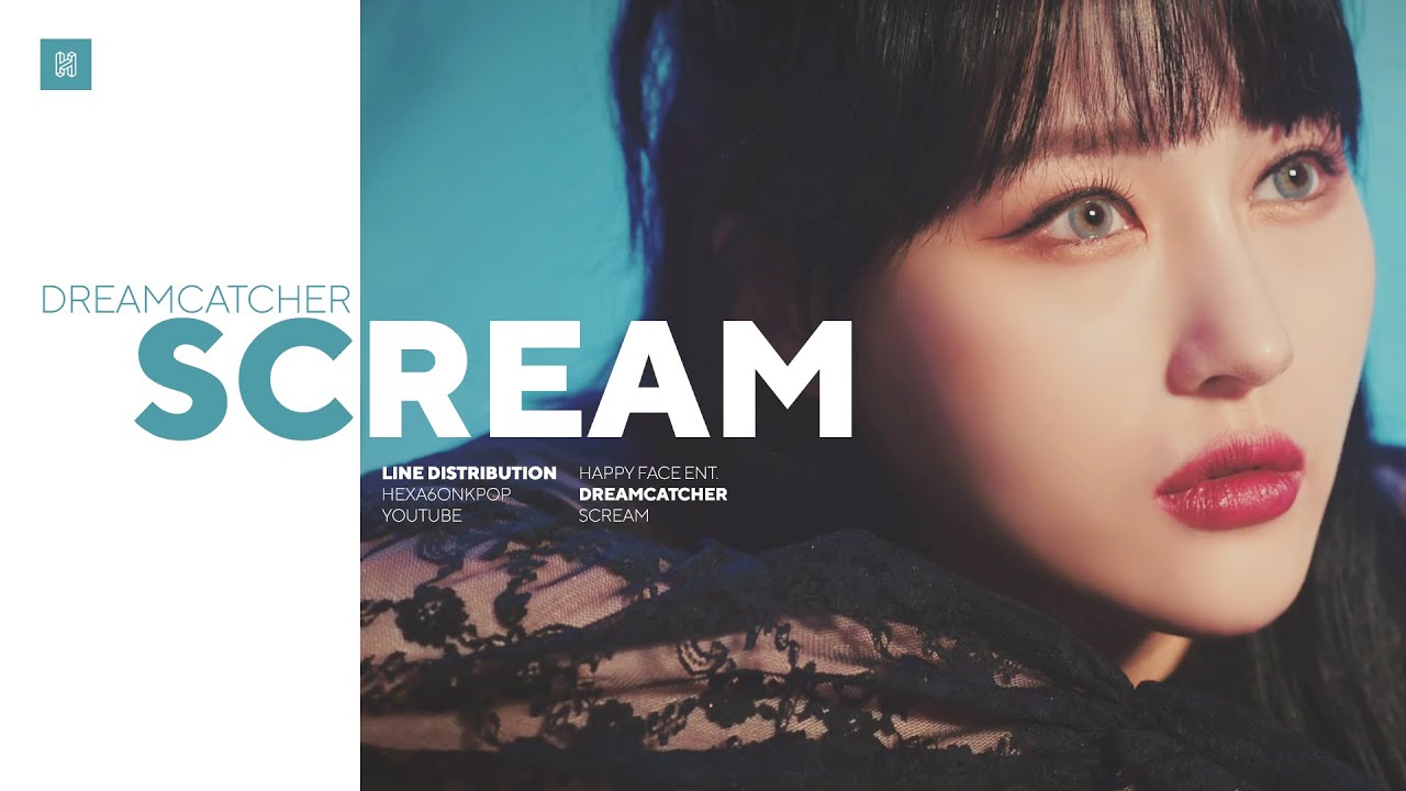 Dreamcatcher - Scream Line Distribution (Color Coded) | 드림캐쳐 - 스크림