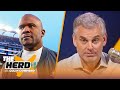 Colin shares his thoughts on Brian Flores' NFL lawsuit, talks Jim Harbaugh | NFL | THE HERD