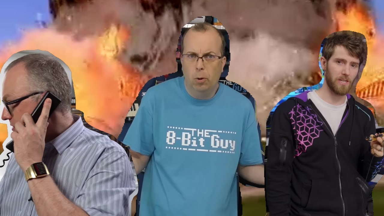 [YTP] The 8-Bit Guy has a Misunderstanding with Techmoan and Linus