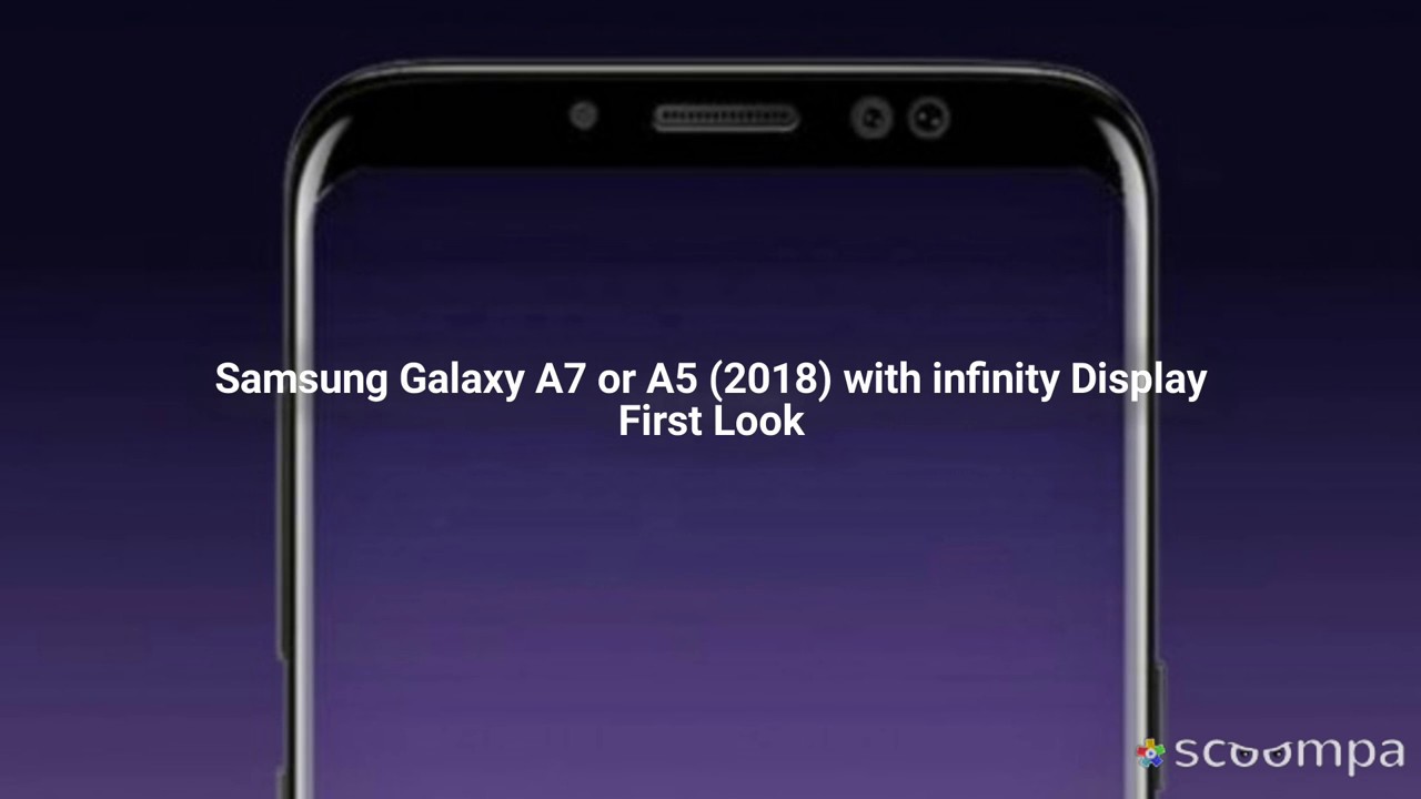 Samsung Galaxy A7 (2018) First Look with infinity Display - YouTube