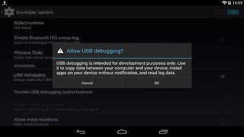 How To Enable USB Debugging Mode Android KitKat Nexus 4, 5, 7