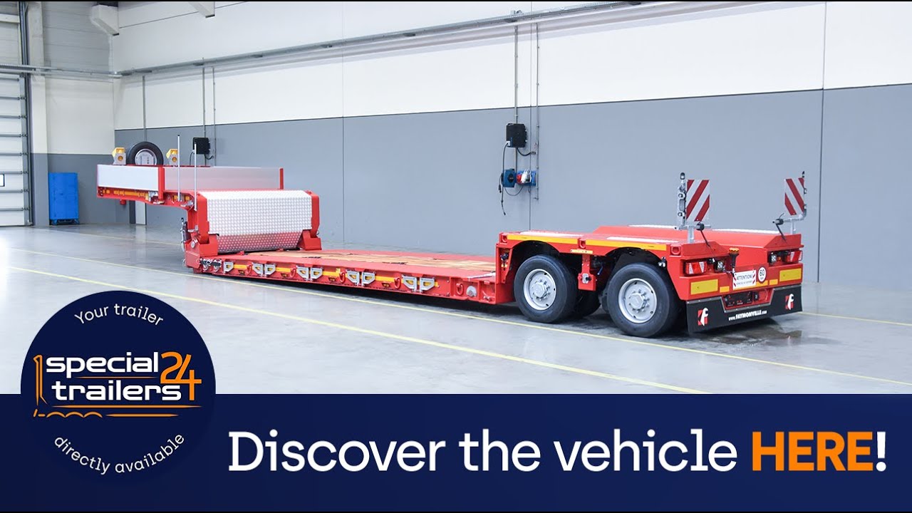 Faymonville - MegaMAX low loader w/ 3 pendular axles & double ...