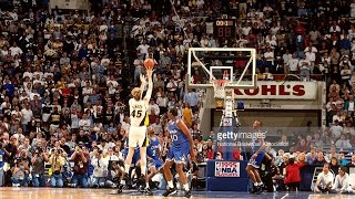 Incredible ending Pacers vs Magic Playoffs 1995 4 lead changes in last 13 sec!!