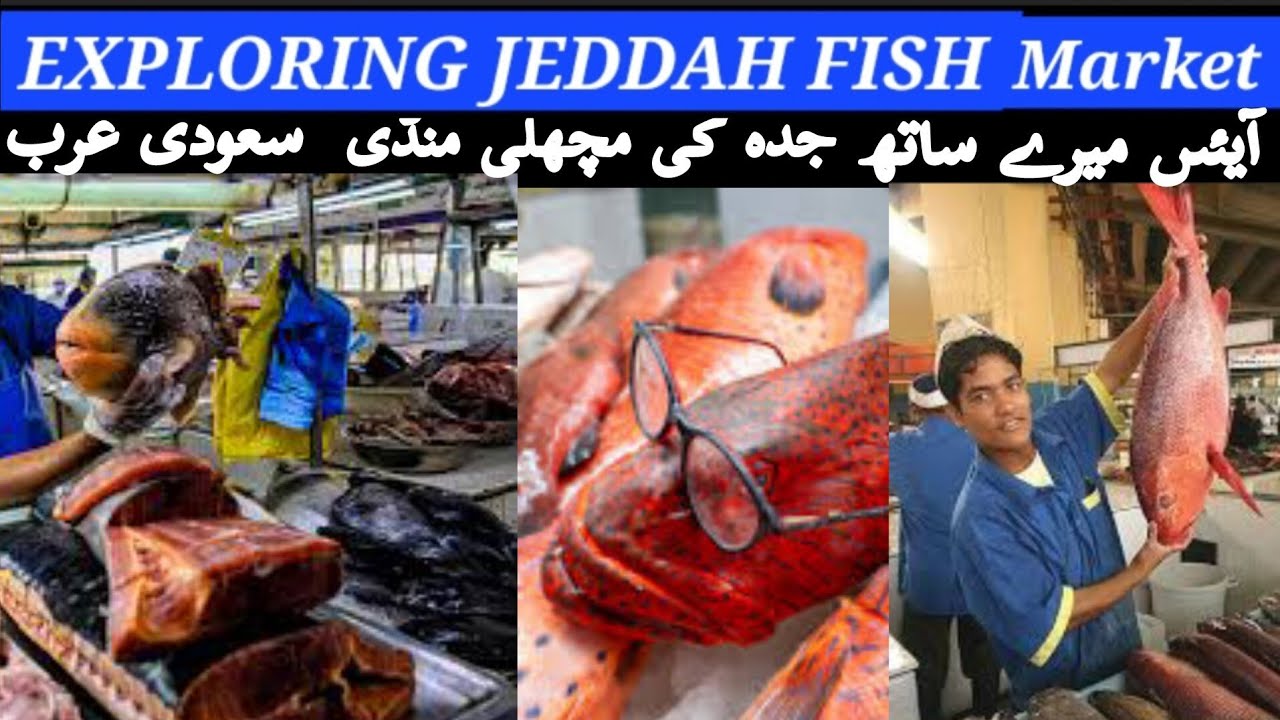 EXPLORING JEDDAH FISH MARKET/Jeddah Fish Market: A Foodie's Paradise/Fish Market Jeddah Saudi Arabia