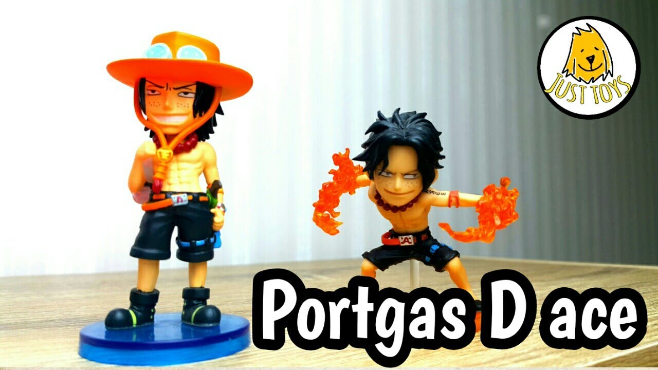 Figure One Piece World Collectable - Burst - Portgas D. Ace em