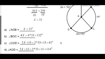Arcs Semicircles and Central Angles Part 2