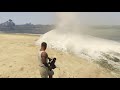 &quot;Water bending&quot; and finding the edge of the water in GTA: V