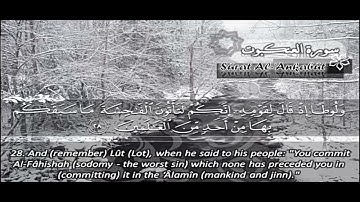 ماتيسر من سورة العنكبوت بصوت القارئ الشيخ ماهر المعيقلي