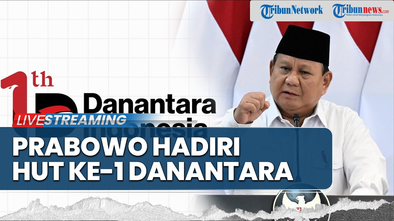 🔴LIVE: Presiden Prabowo Subianto Hadir dalam Tasyakuran Satu Tahun Danantara Indonesia